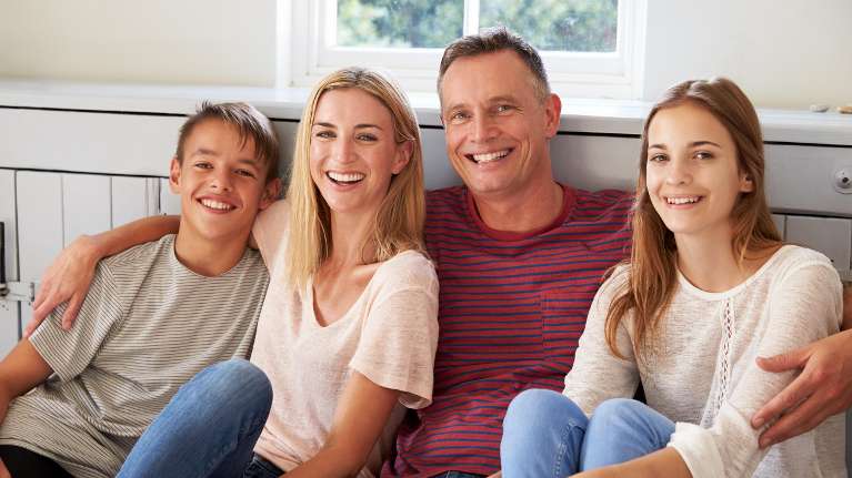 family at the dentist office in raleigh nc