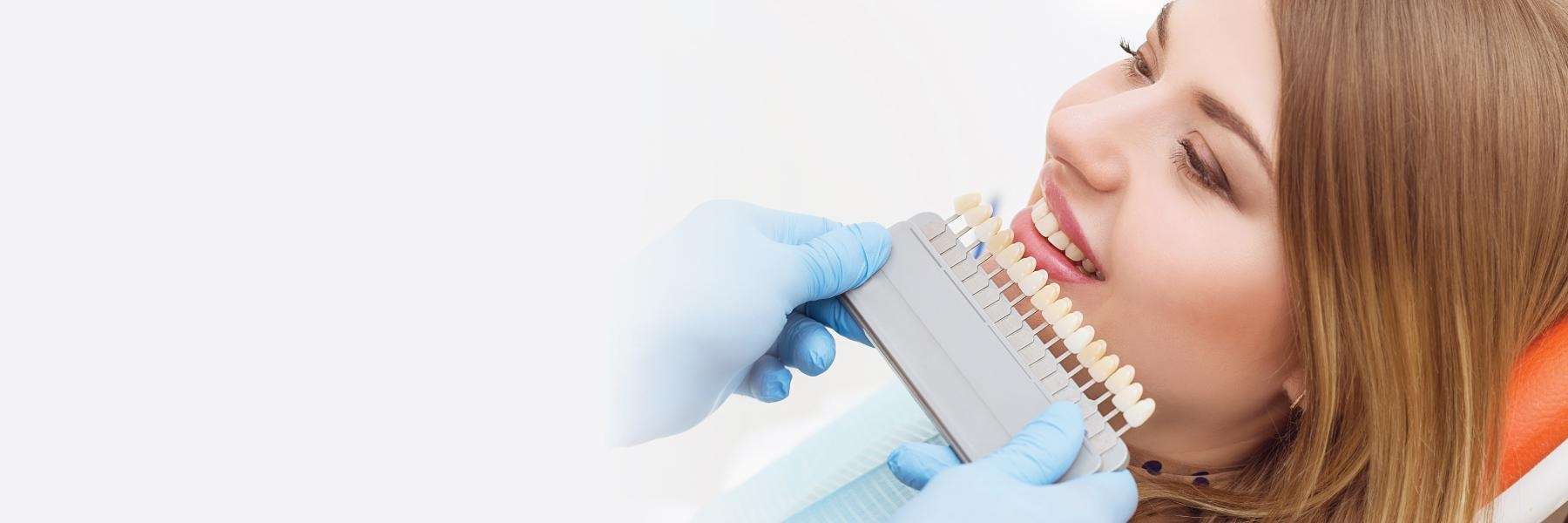 woman going to get her teeth whitened in raleigh nc